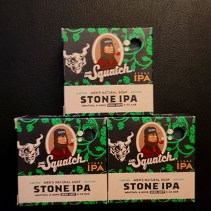 SOLD - Dr. Squatch Limited Edition Stone IPA - 3 Pack